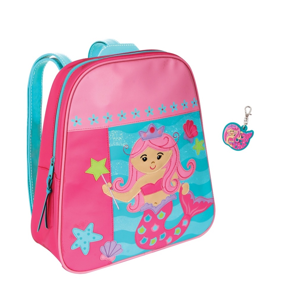Stephen Joseph Mermaid Backpack with Zipper Pull